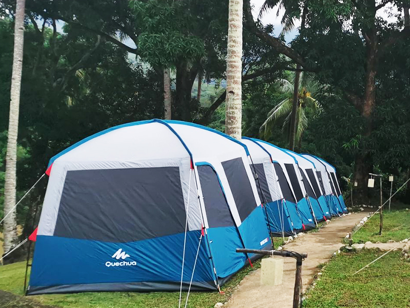 Standard Tent at Camp Tanaw